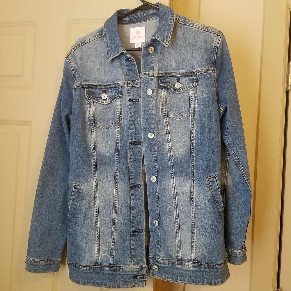 NWOT Jaxon Denim Jacket : Lularoe : Size M